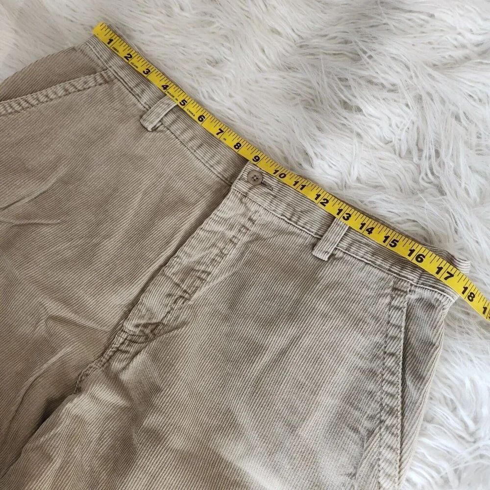 VTG NorthCrest Corduroy Carpenter Shorts‎ Size 36 Gray Made In USA Mom Hikers